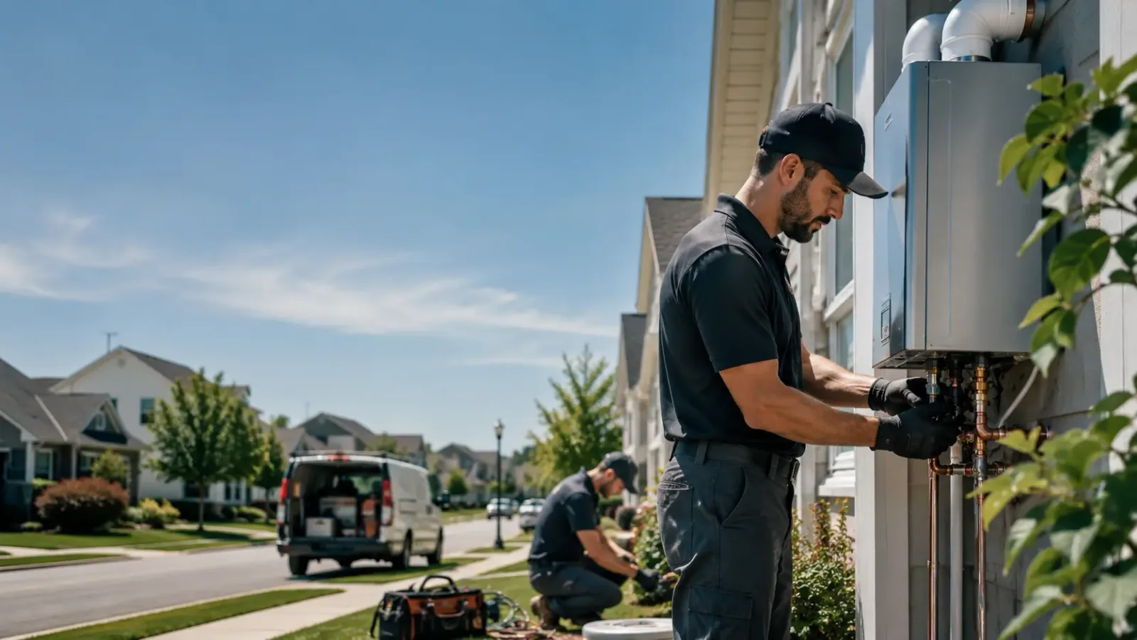 Tankless Water Heater Installation in Bangor, ME